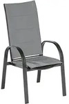Marini Sessel 2er Set Aluminium/textil