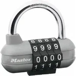 Master Lock - P22164 Vorh&auml;ngeschloss Silber, Schwarz Zahlenschloss