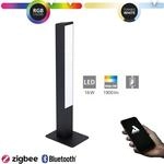Eglo - Led Cct Tischleuchte Simolaris-z Schwarz, Rgb, Smart Home Connect.z Lampe