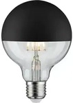 Led G95 Kopfspiegel Dimmbar 520lm E27 2700k 6w 230v Schwarz Matt"-"015390