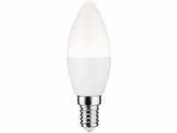 50125 led zb Kerze 400lm 5,5W 2700K matt dim Paulmann Home LED-Leuchtmittel E14 eek:
