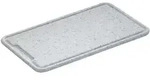 Zassenhaus Tranchierbrett Kunstst. Hellgrau 42x27x1,5cm Schneidebretter