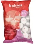 Bolsius Teelichter 45er Beutel Wei&szlig;