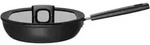 Fiskars Hard Face Sautierpfanne, Mit Deckel, Bratpfanne, Brat Pfanne, Aluminium,