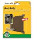 Schellenberg - Aufschraubwickler Aufklappbar Mini Braun Ohne Gurt