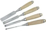 Br&uuml;der Mannesmann Stechbeitelsatz, 4-teilig M 609 Br&uuml;der Mannesmann M 609