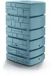 Prosperplast Regenwassertank Tower Stone Grau 500 L Mit Wasserhahn