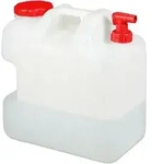 Relaxdays - Wasserkanister Mit Hahn, Schraubdeckel, Trinkwasserkanister Camping, 25l