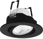Eglo Led Cct Einbauleuchte Saliceto-z Schwarz Rgb, Smart Home Connect.z Spots