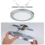 Paulmann - Led Einbauleuchte Cover-it Chrom 22,5 Cm 16,5 W Led Einbauleuchte