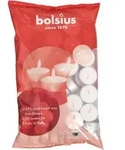 Bolsius Teelichter 60er Beutel Wei&szlig;