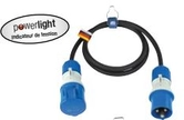 As-schwabe - Cee Verl&auml;ngerung Spannungsanzeige 230v 16a 25m H07rn-f 3g2,5 Ip44