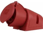 Pce Cee-wandsteckdose 5-polig 32a Rot Adapterstecker