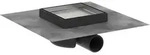 Hansgrohe Raindrain Spot - Punktablauf Mit Rost 15x15 Cm, F&uuml;r Pflaster, Edelstahl