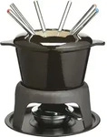 Aster Fondue-set Masterclass Schwarz Gusseisen 7 Teile