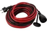 Rev - Schutzkontakt-verl&auml;ngerung Safeline, 10 M, 3gx1,5mm2, Ip44, Rot/schwarz