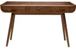 Schreibtisch Vintage Holz Nussbaum Hallen
