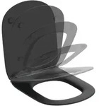 Ideal Standard Tesi - Wc-sitz Softclose, Ultra Flach, Schwarz T3527v3