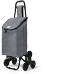 Vounot&reg; Einkaufstrolley Treppensteiger, Hackenporsche Einkaufswagen Mit 3 R&auml;der,