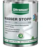 Ultrament - Wasser Stopp, 2in1 - Farbe Und Abdichtung, Wei&szlig;, 2,5 Kg