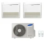 Dual Split Inverter Console 9+9 Klimager&auml;t Mit Aj040txj2kg/eu R-32 9000+9000 Mit
