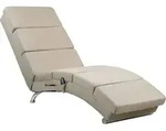 Relaxliege London Mit Massage & Heizfunktion Ergonomisch Gepolstert Wohnzimmer