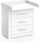Wickelkommode Miro, Wei&szlig;, 86.6 X 86.5 Cm Vicco