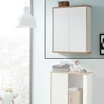 Finn Doppel-h&auml;ngeschrank 60cm - Wei&szlig; Matt - Fackelmann