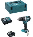 Schlagbohrschrauber Makita Dhp484rtj1 (1 X 5,0 Ah + Dc18rc + Makpac 2)
