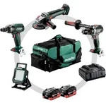 Metabo - Akku Combo Set 4.3.2 18 V, Bs 18 Ltx Bl I + Ssw 18 Ltx 400 Bl + Wb 18 Lt Bl