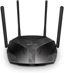 Mercusys Mr80x Wlan-router Gigabit Ethernet Dual-band (2,4 Ghz/5 Ghz) Schwarz