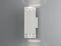 Konstsmide Lighting - Alu Au&szlig;enwandleuchte Pollux Up And Down Wei&szlig;...