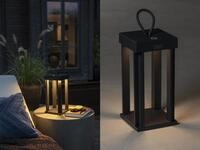 Konstsmide Lighting - Led Outdoor Laterne Cannes Usb Aufladbar F&uuml;r Boden & Tisch,