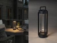 Konstsmide Lighting - Led Outdoor Laterne Otranto Usb Aufladbar F&uuml;r Boden & Tisch,