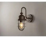 Konstsmide Lighting - Robuste Au&szlig;enwandleuchte Cerignola Aus Stahl Rostoptik H&ouml;he