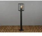 Konstsmide Lighting - Wegeleuchte Carpi In Laternenoptik, Stahl Schwarz H&ouml;he 100cm