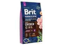 Brita - brit Premium by Nature Chicken Small Junior - Trockenfutter für Hunde - 3 kg