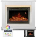 Juskys Elektrokamin 1000 / 2000 W Mit Heizung, Kaminfeuer, Flammeneffekt,