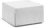Klappbett Ancilla, Puff Umwandelbar In Einzelbett, 100% Made In Italy, Sitzpuff Aus