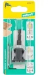 Wolfcraft - Vorbohrer Mit Senker Und Tiefenstopp &Oslash;3,2x12mm - 4392000