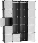 Armoire Penderie Cubes/&eacute;tag&egrave;re De Rangement Modulables Plastiques Imprim&eacute;...
