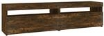 Vidaxl - Tv-schrank Mit Led-leuchten 2 Stk. R&auml;uchereiche 75x35x40 Cm