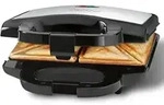 Clatronic - St 3778 Schwarz-inox 2 Fach Sandwichtoaster