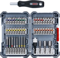 Bit- Und Steckschl&uuml;ssel Box Pick&click Im Set Mit Handgriff 45 Tlg. - Bosch