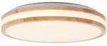 Brilliant - Lampe, Laskos Led Wand- Und Deckenleuchte 38cm Holz Hell/wei&szlig;, 1x Led