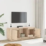 Tv-schrank 110,5x35x44 Cm Massivholz Kiefer - Vidaxl