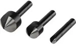 2504000 Kegelsenker-set 3teilig 6 Mm, 12 Mm, 16 Mm Werkzeugstahl Zylinderschaft 1 Set