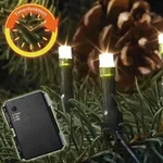 Led-batterielichternetz 2x2 Meter 200er Warmwei&szlig;e Led,zuleitung 50cm, F&uuml;r Au&szlig;en