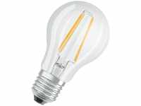 Led base Classic A60, klare Filament LED-Lampen aus Glas für E27 Sockel, Birnenform,