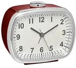 Tfa Dostmann - 60.1032.05 Quarz Wecker Rot Alarmzeiten 1 Gro&szlig;es Display